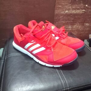 Adidas Red Athletic Sneakers